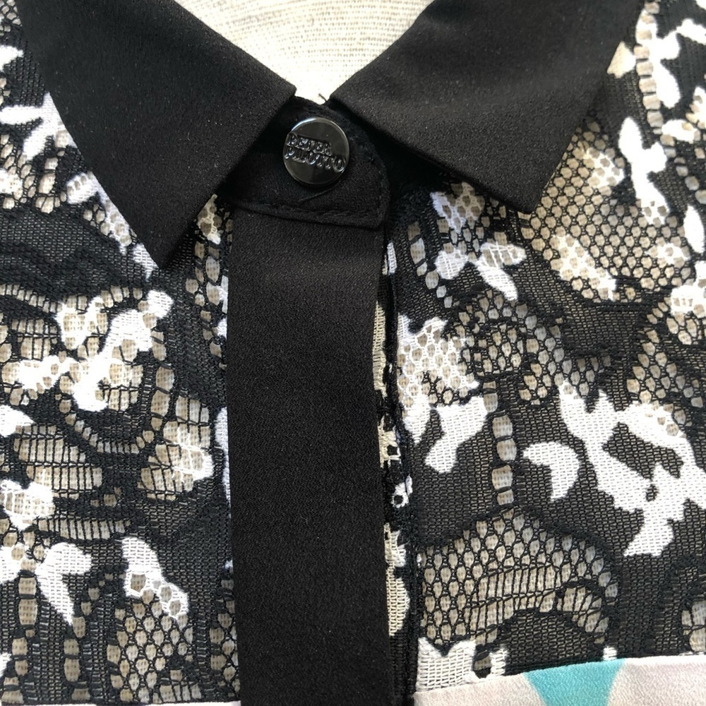 𝅺PETER Pilotto Button down collared no sleeve‎ a… - image 2